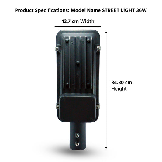 36watt LED Street Light - Cool White