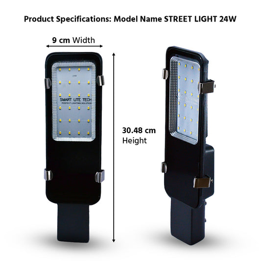 24watt LED Street Light - Cool White