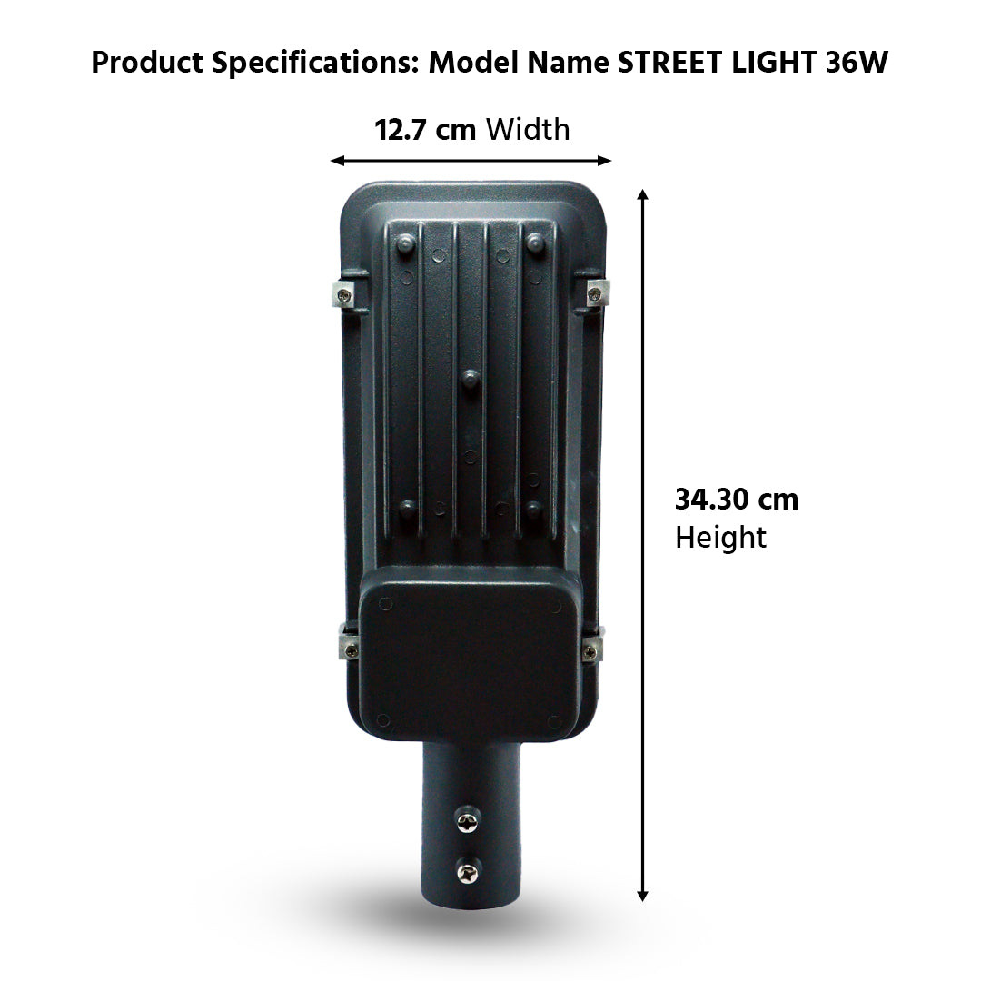 36watt LED Street Light - Cool White